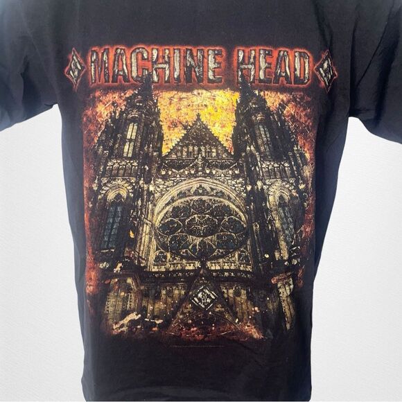 Machine Head Mens Black Short Sleeve T-Shirt Size Small - Picture 2 of 5